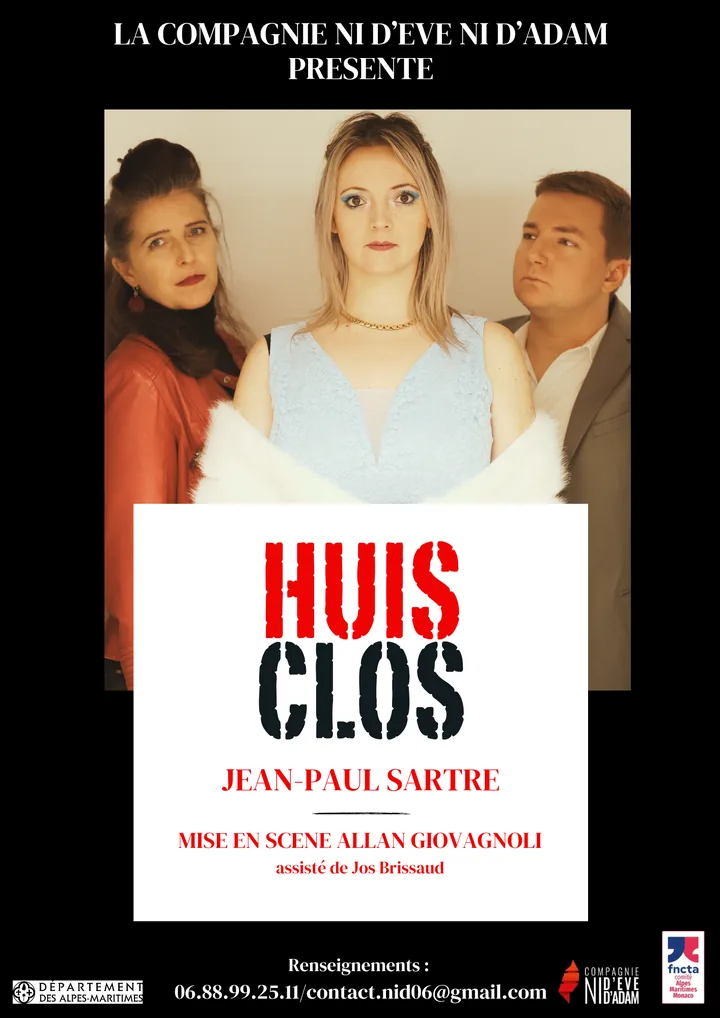 Affiche Huis Clos