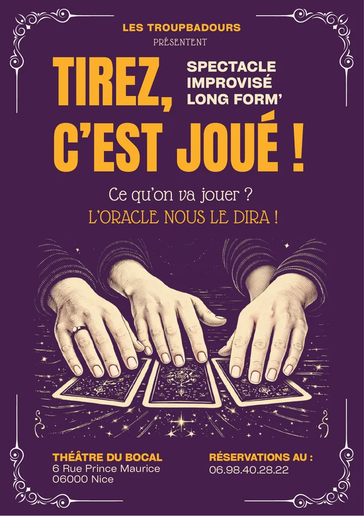 Affiche Tirez, c'est joué !